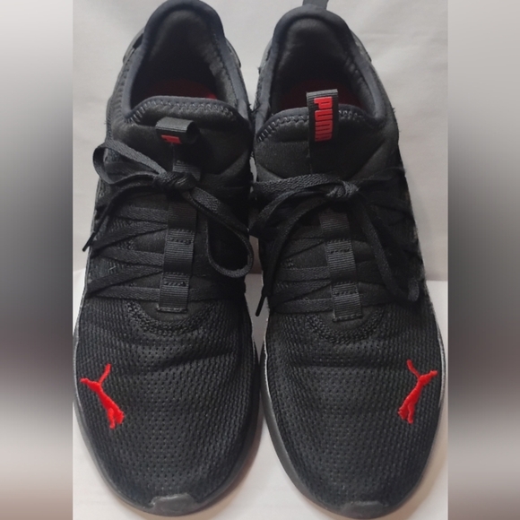 Puma Other - Puma Softride Carson Fresh Black Red Men Road Running Jogging Shoes 310155-04